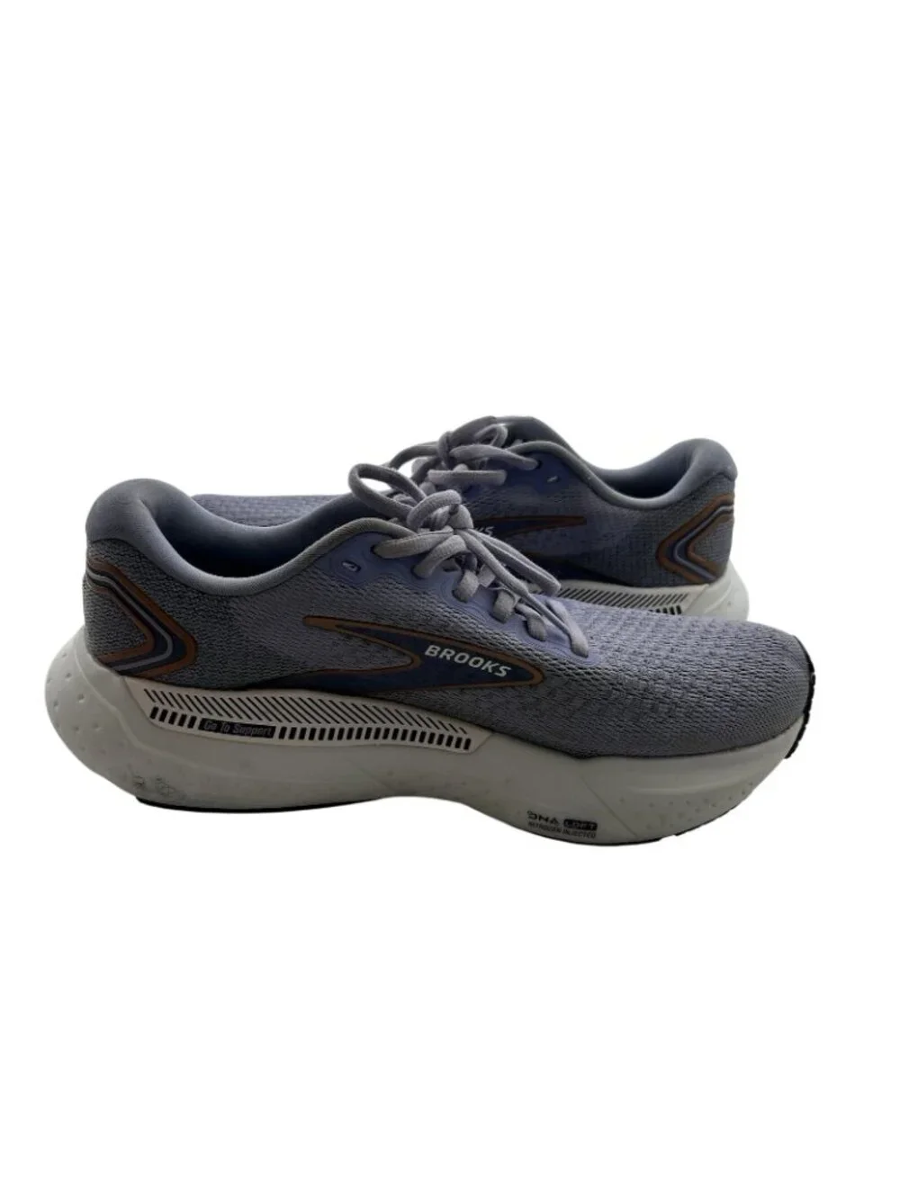 Brooks Glycerin GTS 21 Women’s Size 8.5B Lavender Black Copper Running Shoes